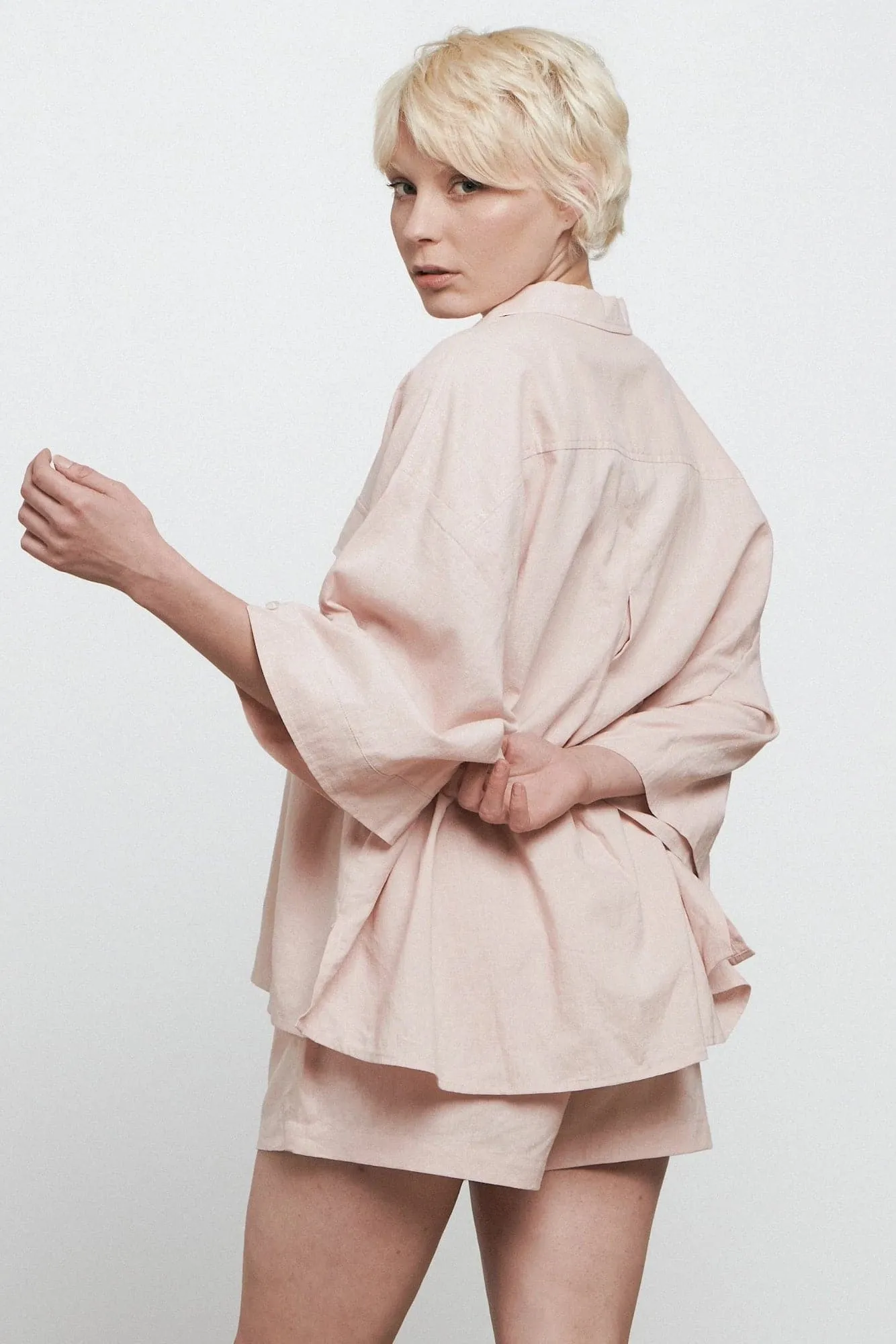 BARE THE CASUAL SHIRT - DUSTY ROSE