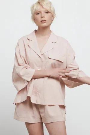 BARE THE CASUAL SHIRT - DUSTY ROSE