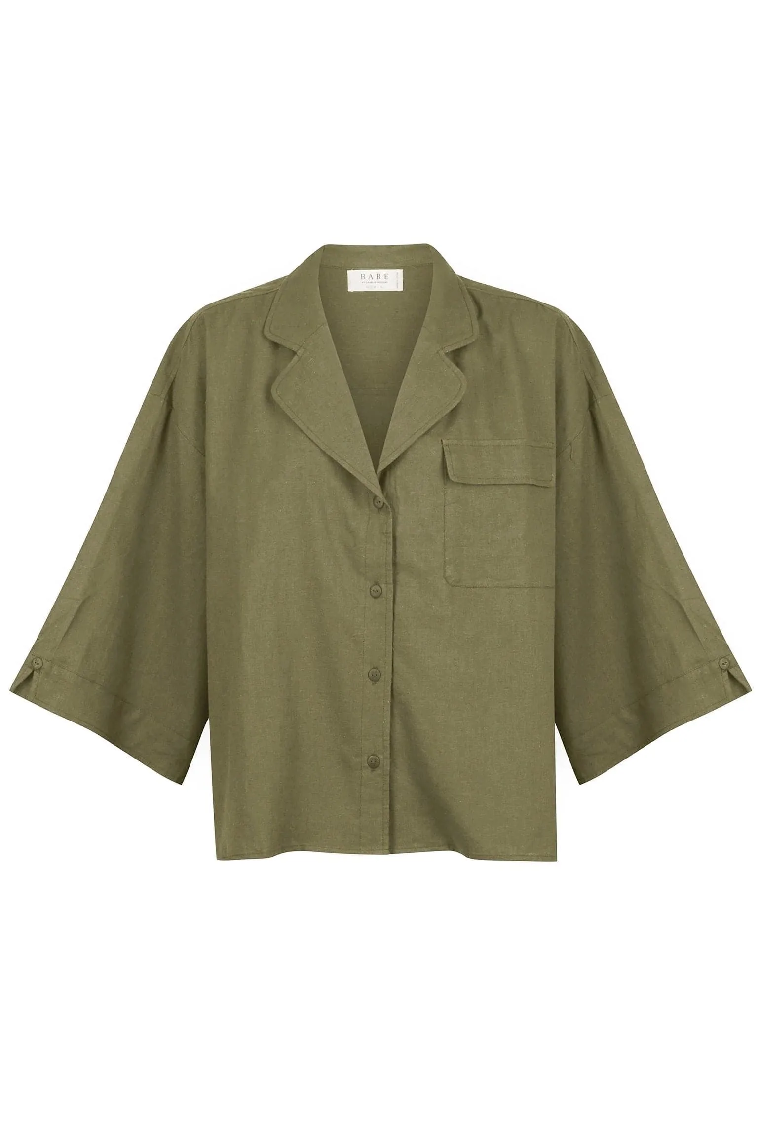 BARE THE CASUAL SHIRT - OLIVE