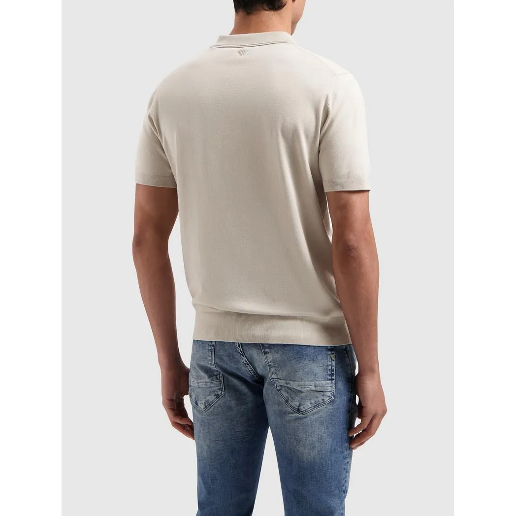 Half-zip Knitwear Polo Sand