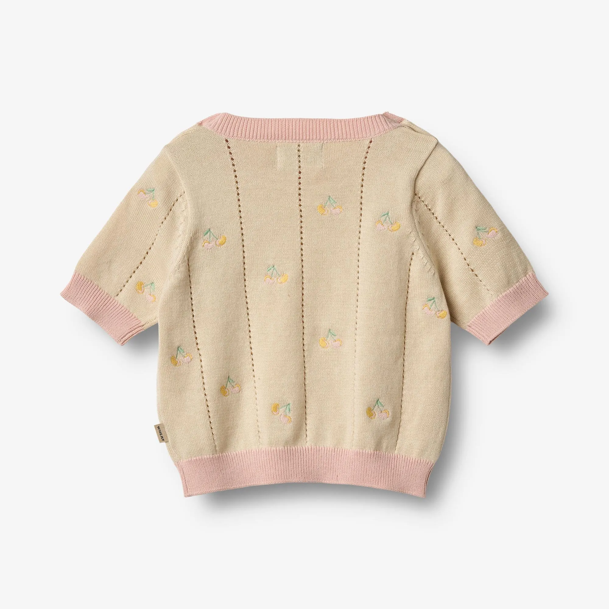 Knit Top S/S Malvina - sandshell