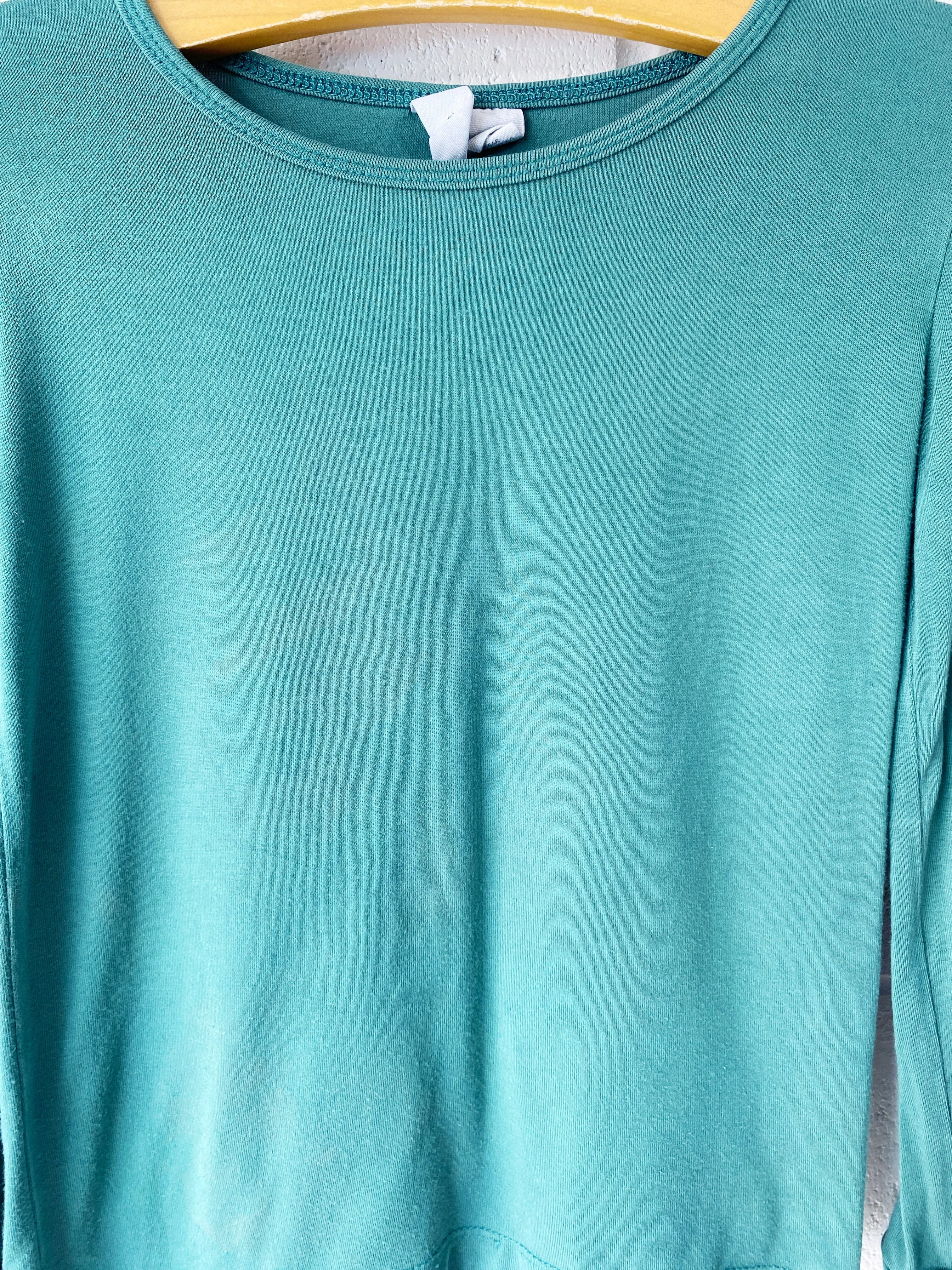 Kyte Baby Green Long Sleeve Shirt, 5 years