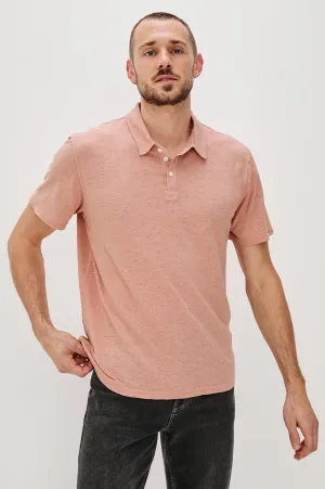 LEVANT POLO SHIRT - FLAMINGO