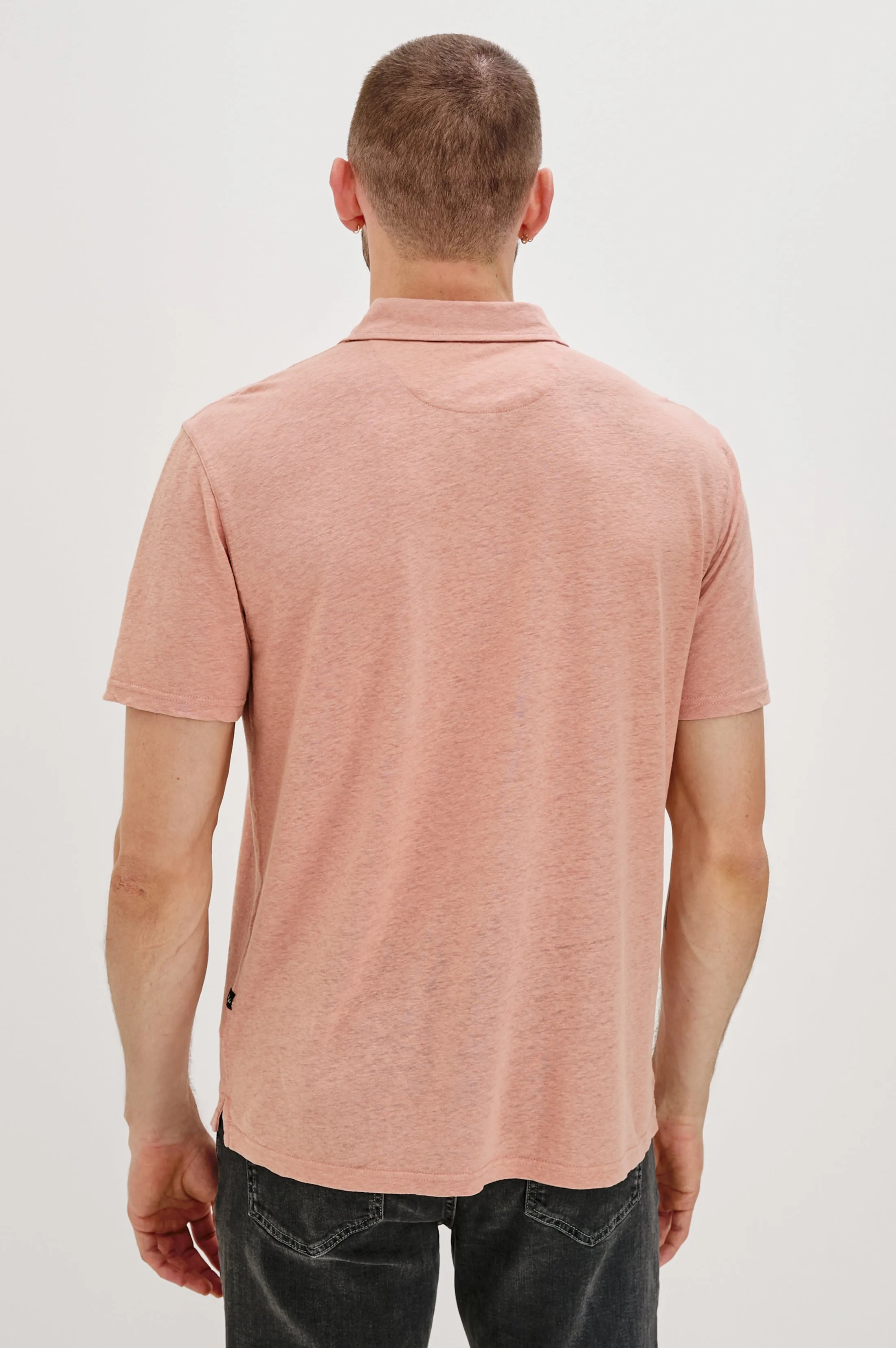 LEVANT POLO SHIRT - FLAMINGO