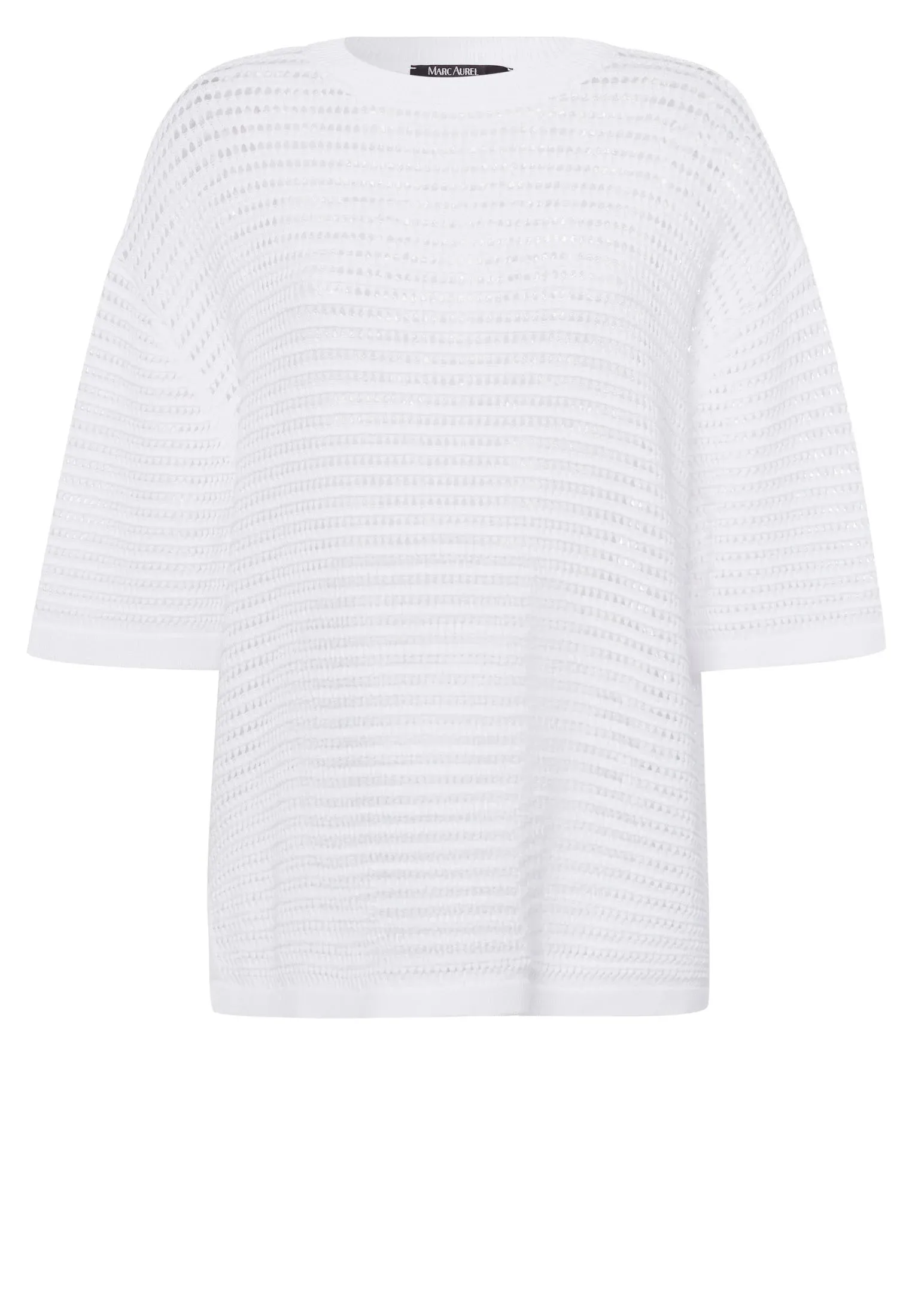 Marc Aurel White Knitted Top