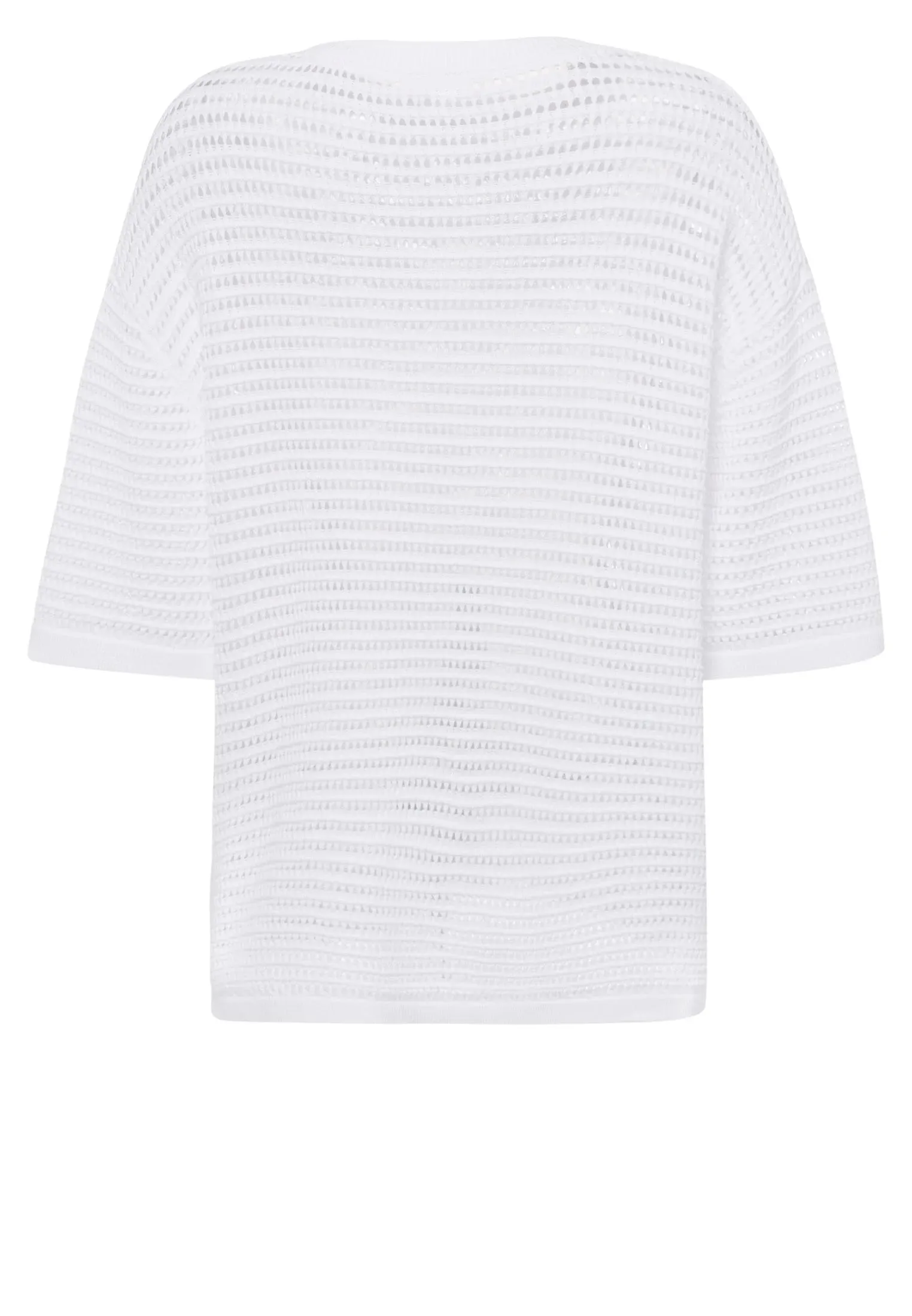 Marc Aurel White Knitted Top