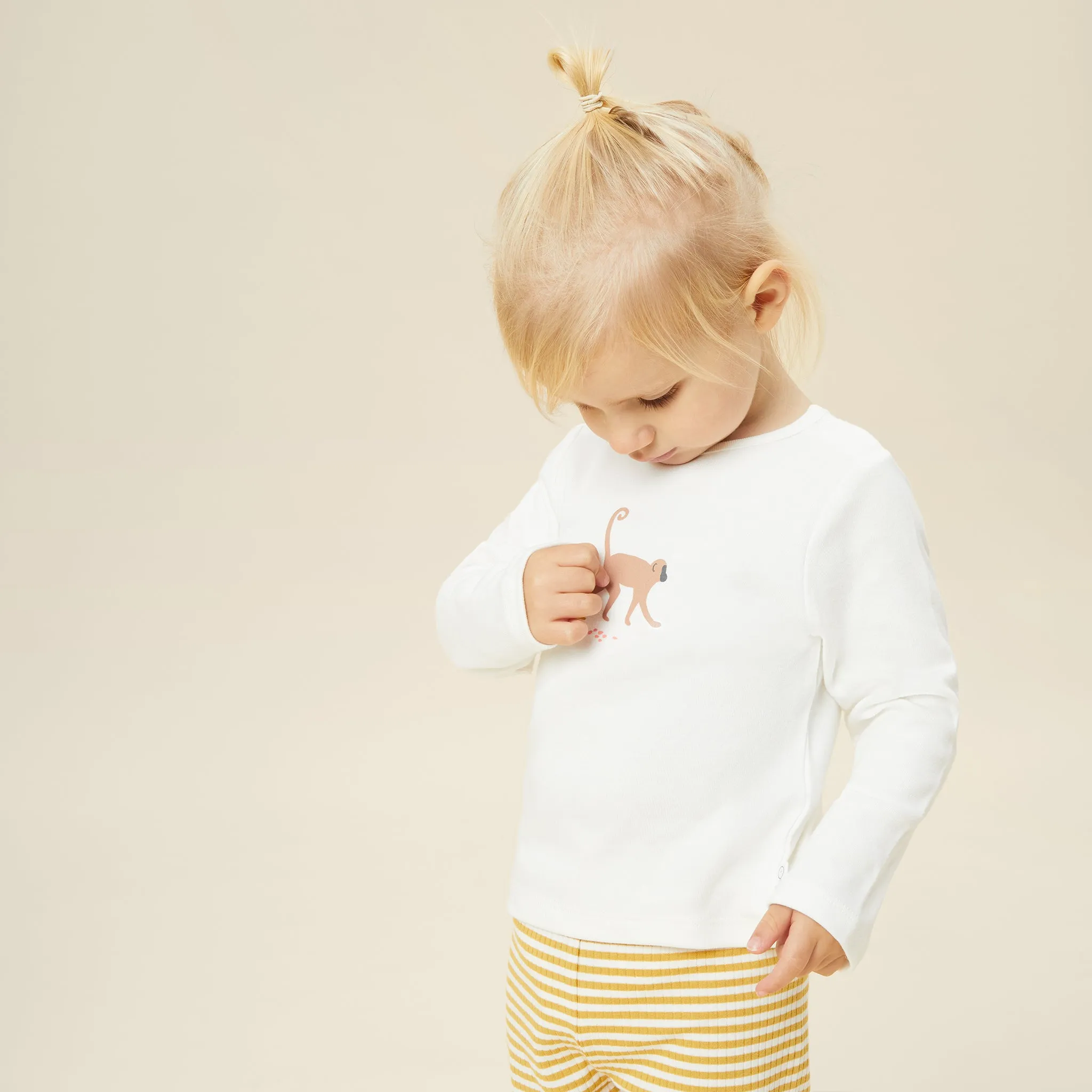 Monkey Tee & Ribbed Leggings Outfit