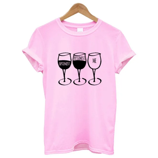 New Fashion Goblet Printed Women T Shirt