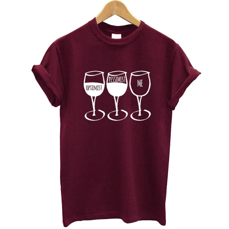 New Fashion Goblet Printed Women T Shirt
