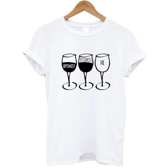 New Fashion Goblet Printed Women T Shirt