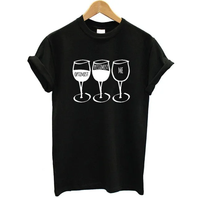 New Fashion Goblet Printed Women T Shirt