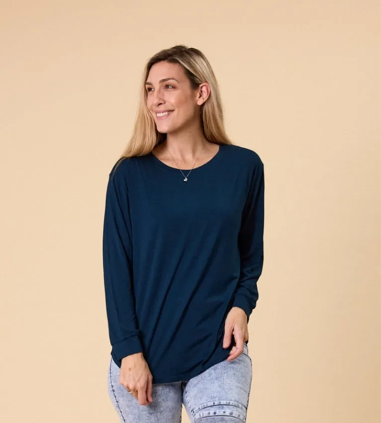 Non BF - Women's Long Sleeve Top - Deluxe Long Sleeve