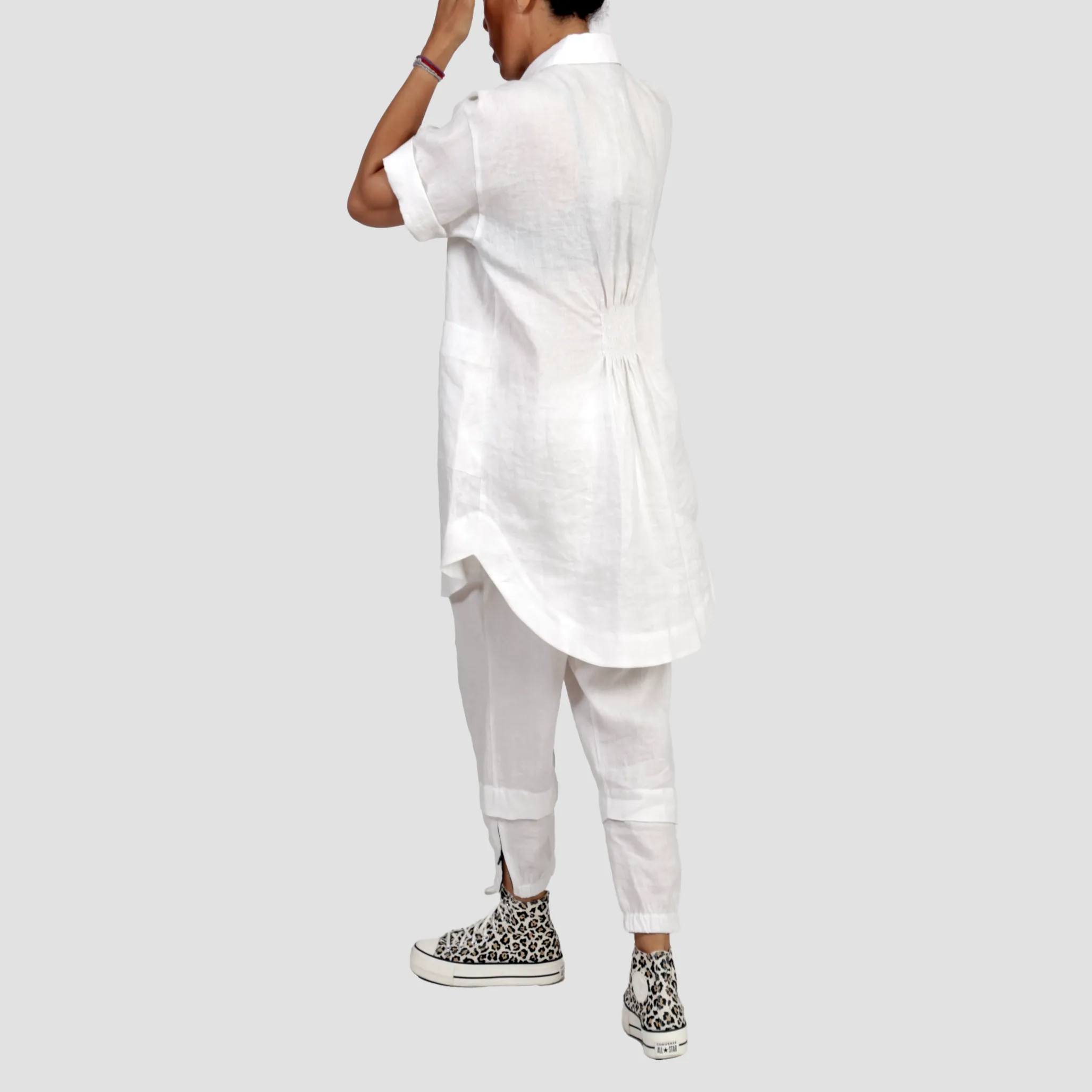 RUSSO CAMP SHIRT White