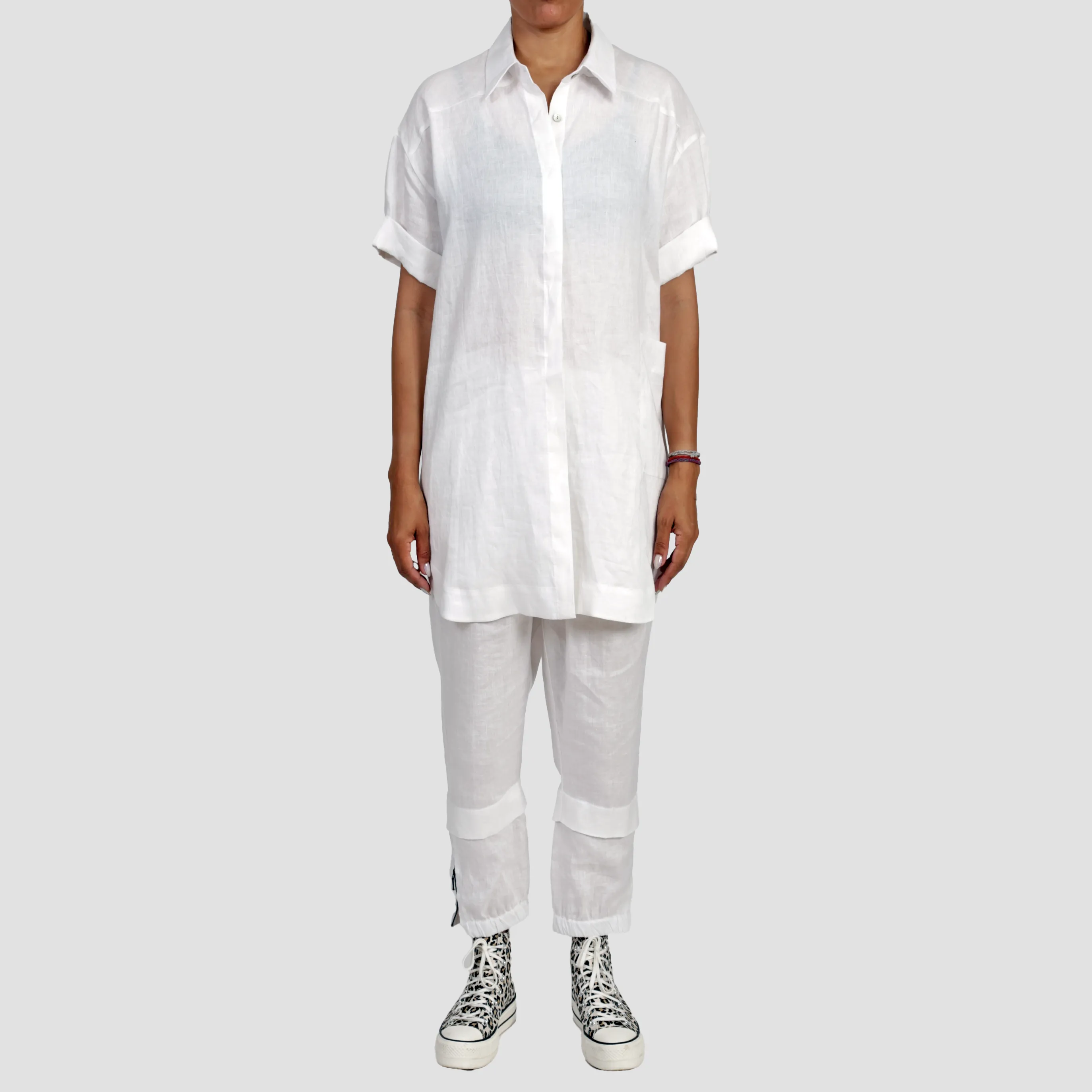 RUSSO CAMP SHIRT White