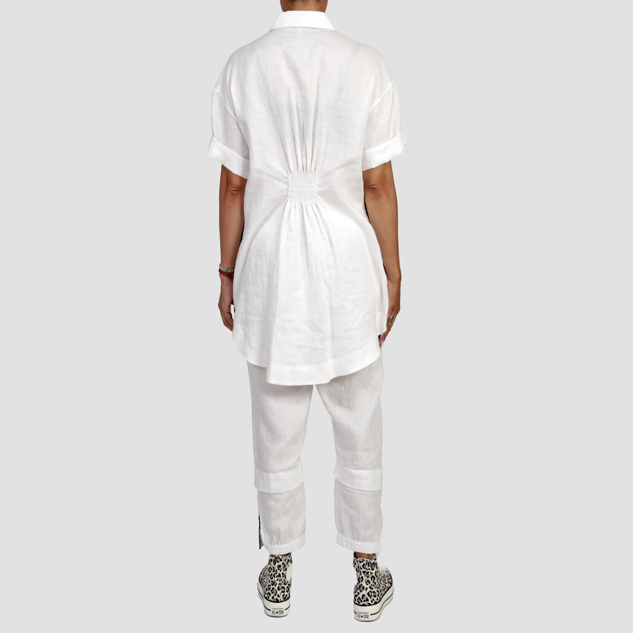 RUSSO CAMP SHIRT White