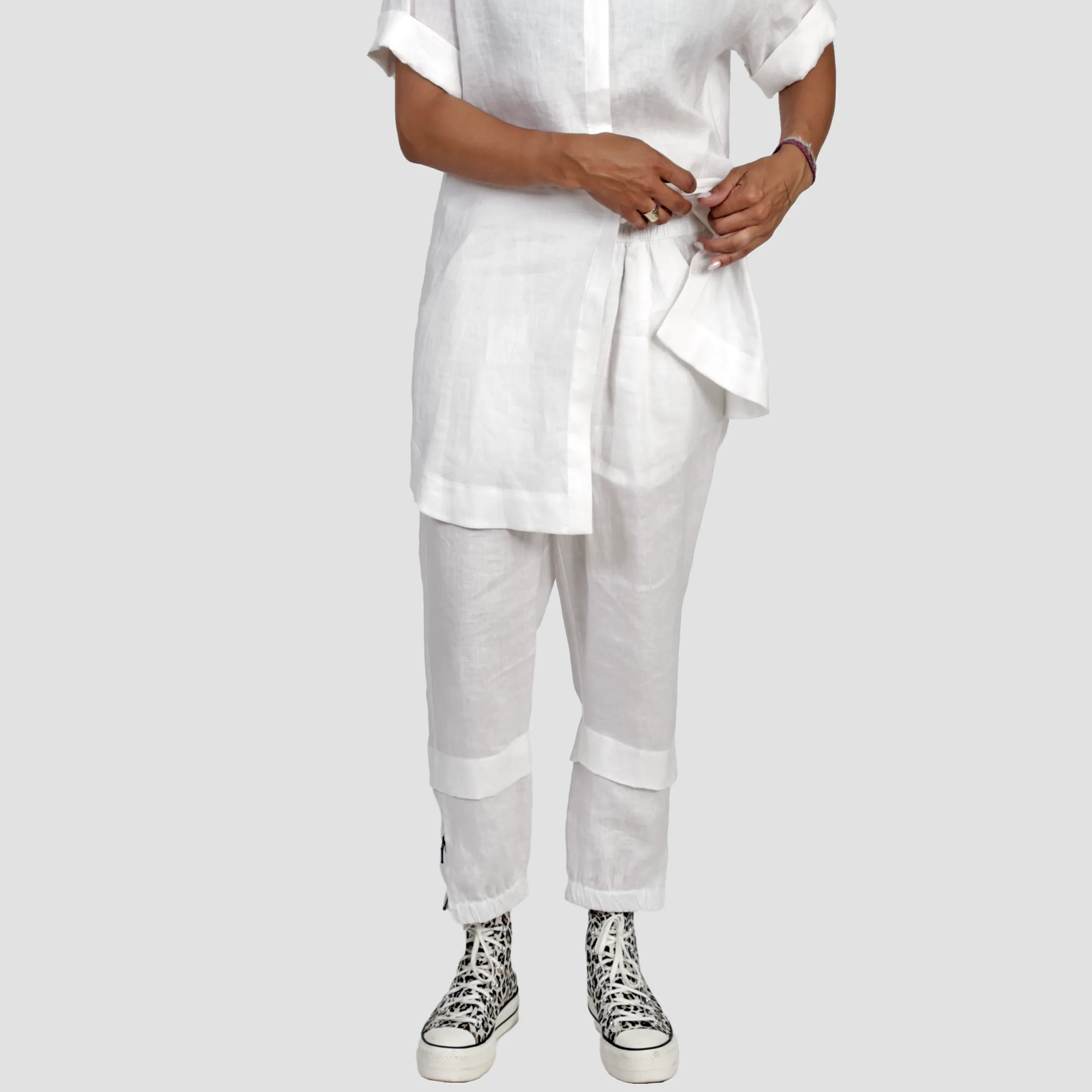 RUSSO CAMP SHIRT White