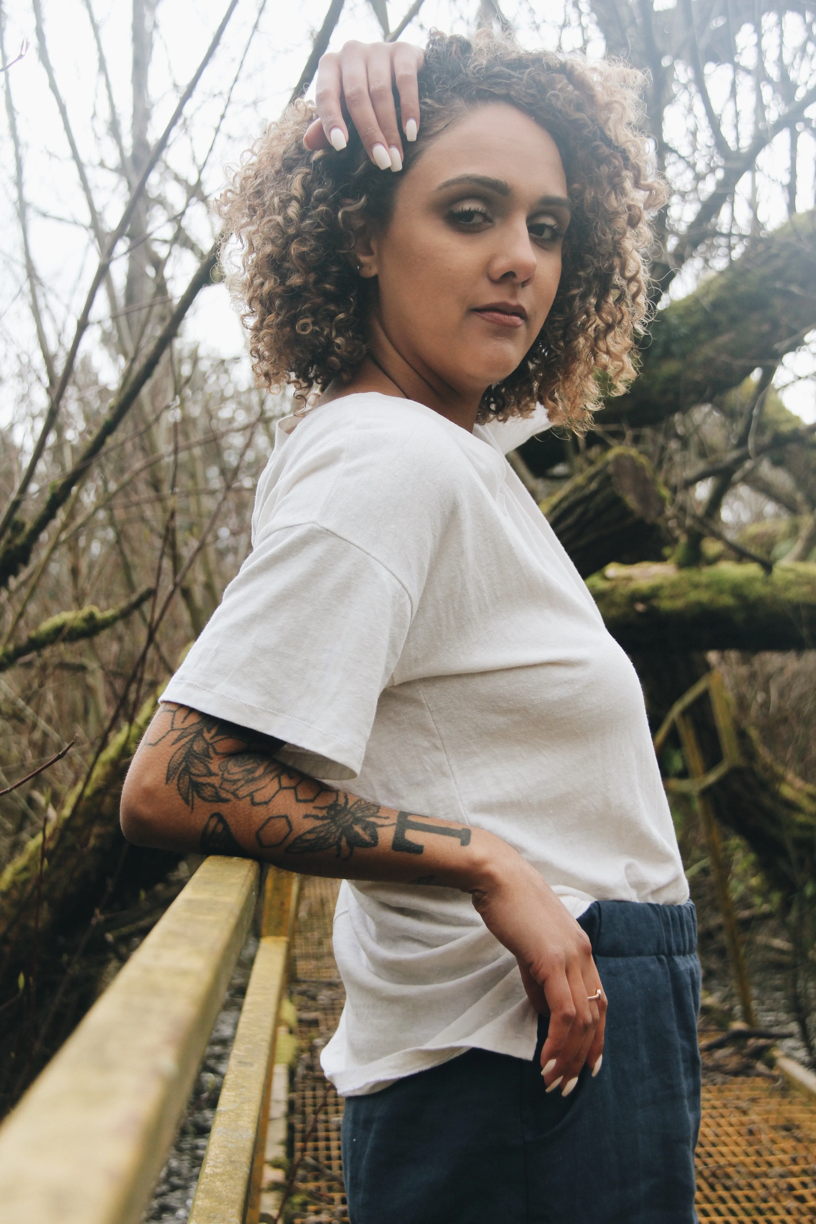 The T Shirt-V Neck-Hemp Jersey-Classic Length