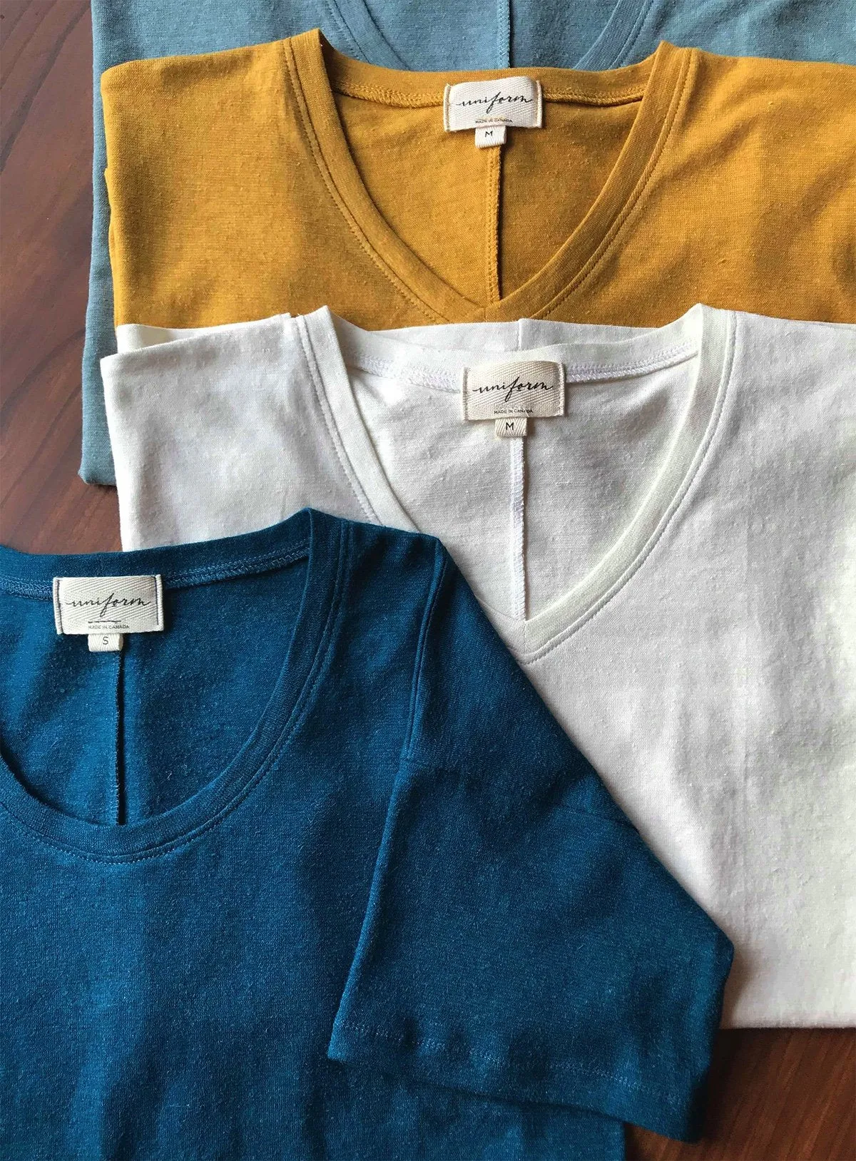 The T Shirt-V Neck-Hemp Jersey-Classic Length